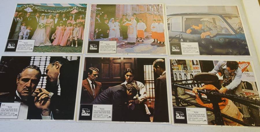 Der Pate originale US Lobby Cards (6)
